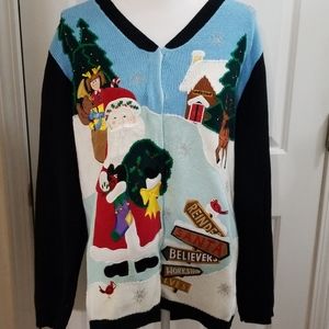 Quacker Factory Christmas sweater